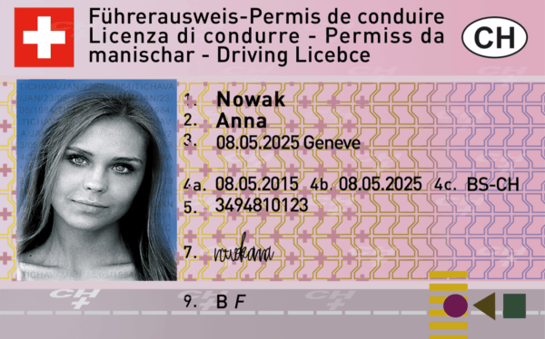 Buy Swiss Driving License