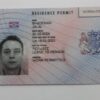 British Permanent Residence Card