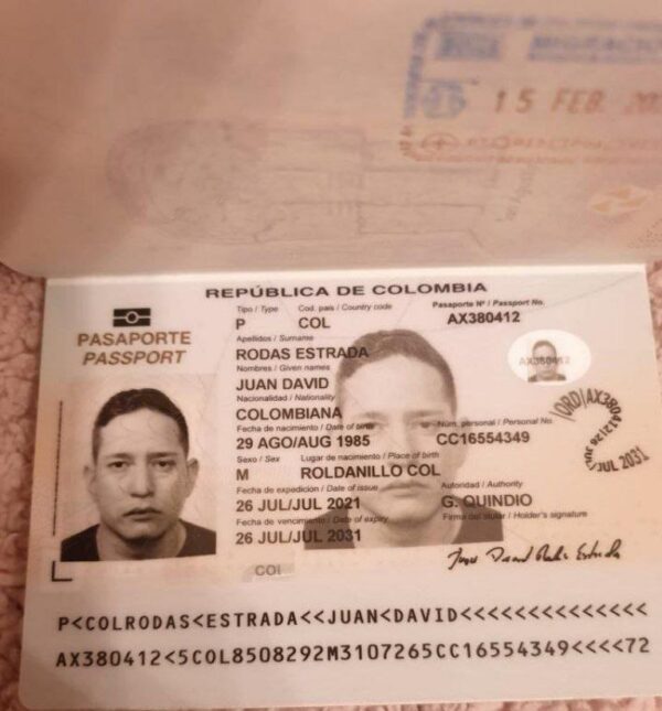 Colombia pass