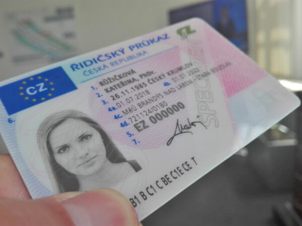 Czech Republic Drivers License