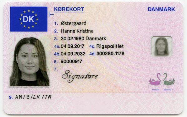 Danish Drivers License
