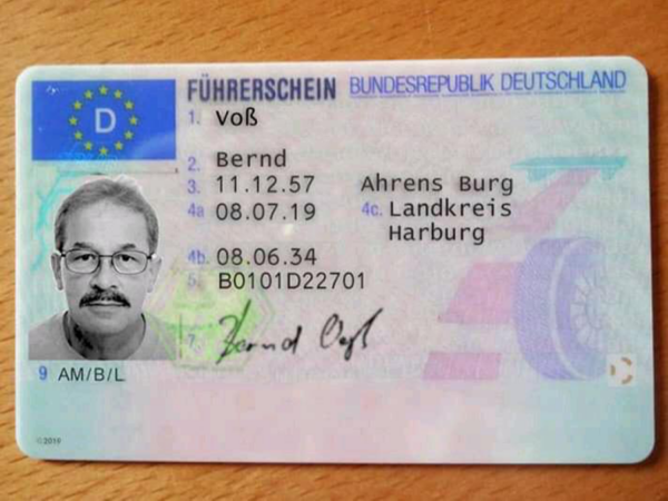 German Drivers License