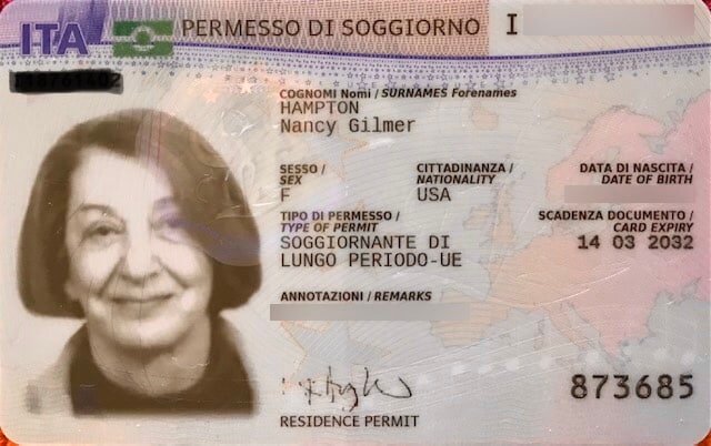 Italian Permanent Residence permit