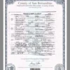 Marriage Certificate